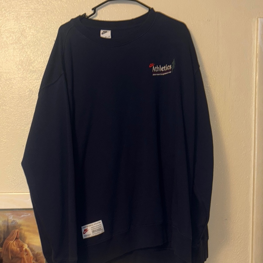 Nike Black Athletics Crewneck
